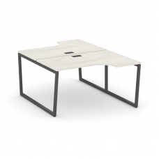 Style Project Рабочая станция эргоном. SN-4T2.DRPA-012 Дуб Наварра/Металл Антрацит/Черный Пластик 15