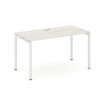 Style Project Стол письменный SN-4P.SP-001 Дуб Наварра/Металл Белый 980*600*750