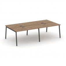 Style Project Рабочая станция 2-х сторон. SN-4A.DRS-031 Дуб Табак/Металл Антрацит 1960*1232*750