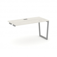 Style Project Стол-приставка к опор. элем. SN-4T2.OPRS-001 Дуб Наварра/Металл Серый/Заглушка Пластик