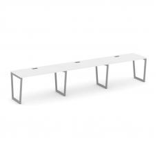 Style Project Рабочая станция 1 сторон. SN-4T2.ORS-043 Белый/Металл Серый/Заглушка Пластик Серебро 4