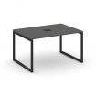 Style Project Стол переговорный SN-4O.SPRG-003 Антрацит/Металл Черный 1380*980*750