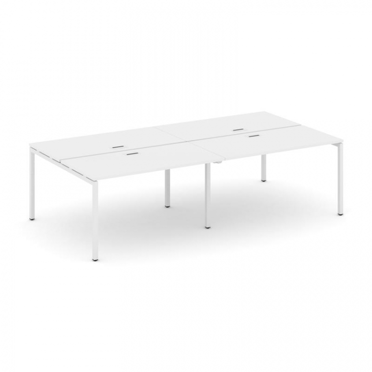 Style Project Рабочая станция 2-х сторон. SN-4P.DRS-041 Белый/Металл Белый 1960*1432*750