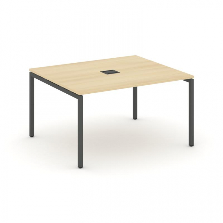 Style Project Стол переговорный SN-4P.SPRG-034 Акация Лорка/Металл Антрацит 1580*1180*750