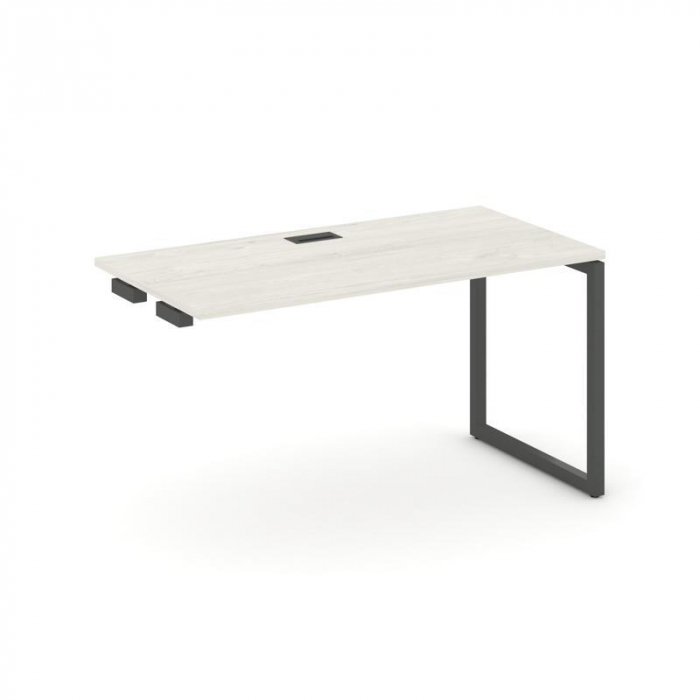 Style Project Стол-приставка к опор. элем. SN-4O.OPRS-021 Дуб Наварра/Металл Антрацит 980*800*750