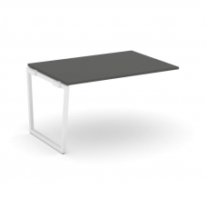 Style Project Проходной наб. элем. перег. стола SN-4T2.NSPRG-004.3 Антрацит/Металл Белый 1580*980*75