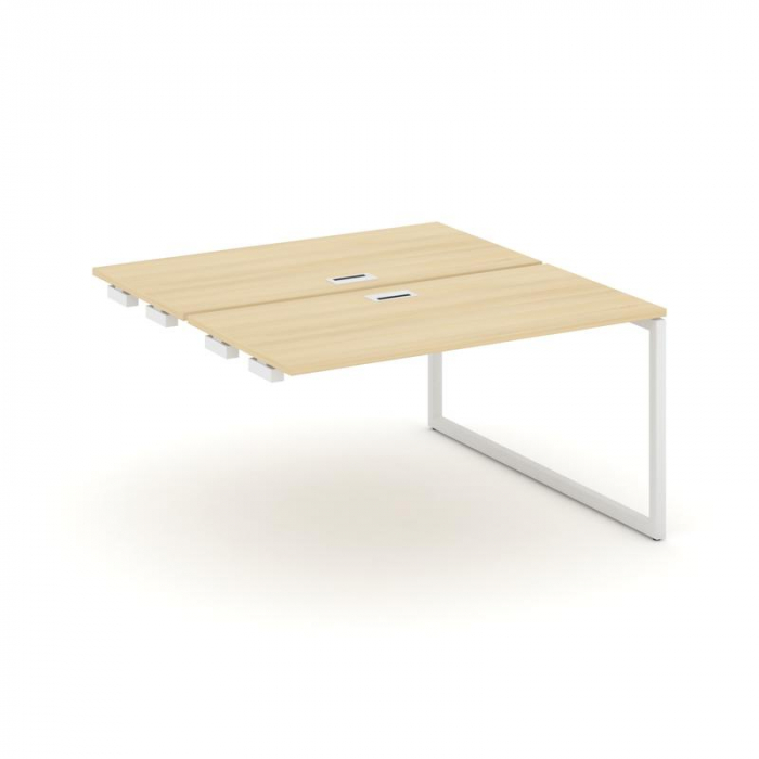 Style Project Стол-приставка к опор. элем. SN-4O.DPRS-022 Акация Лорка/Металл Белый 1180*1632*750