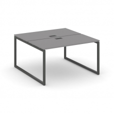 Стайл Проджект Рабочая станция двухсторонняя SN-4O.DRS-022 Серый Пепел/Металл Антрацит 1180*1632*750
