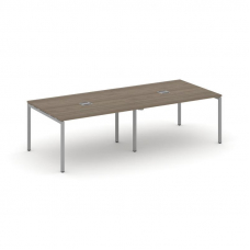 Style Project Стол переговорный SN-4P.SPRG-044 Вяз Благородный/Металл Серый 3160*1180*750