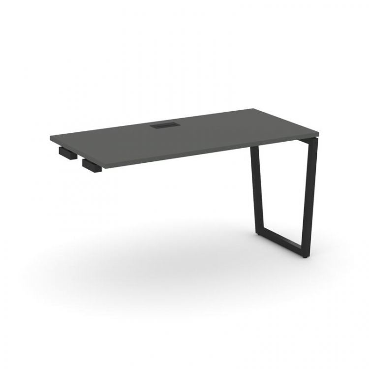 Style Project Стол-приставка к опор. элем. SN-4T2.OPRS-001 Антрацит/Металл Черный/Заглушка Пластик Ч