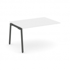 Style Project Проходной наб. элем. перег. стола SN-4A.NSPRG-001.3 Белый/Металл Антрацит 980*980*750