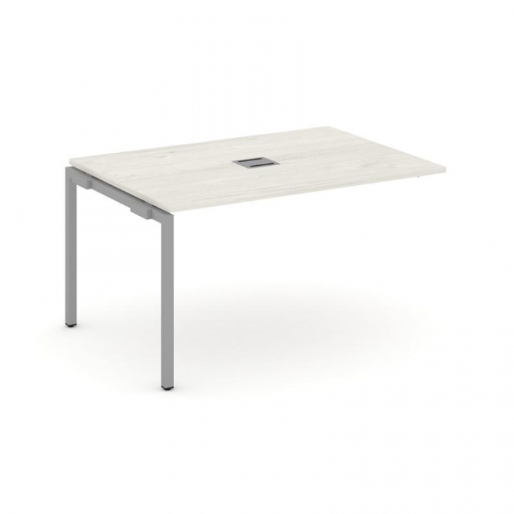 Style Project Проходной наб. элем. перег. стола SN-4P.NSPRG-002 Дуб Наварра/Металл Серый 1180*980*75