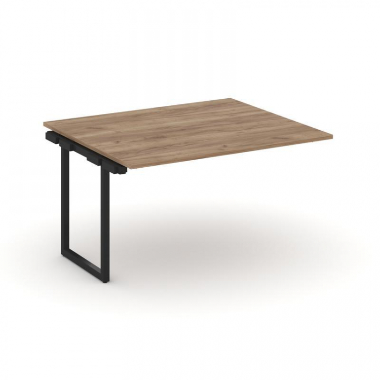 Style Project Проходной наб. элем. перег. стола SN-4O.NSPRG-034.3 Дуб Табак/Металл Черный 1580*1180*