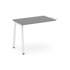 Стайл Проджект Брифинг приставка SN-4A.BR-001 Серый Пепел/Металл Белый 580*600*750