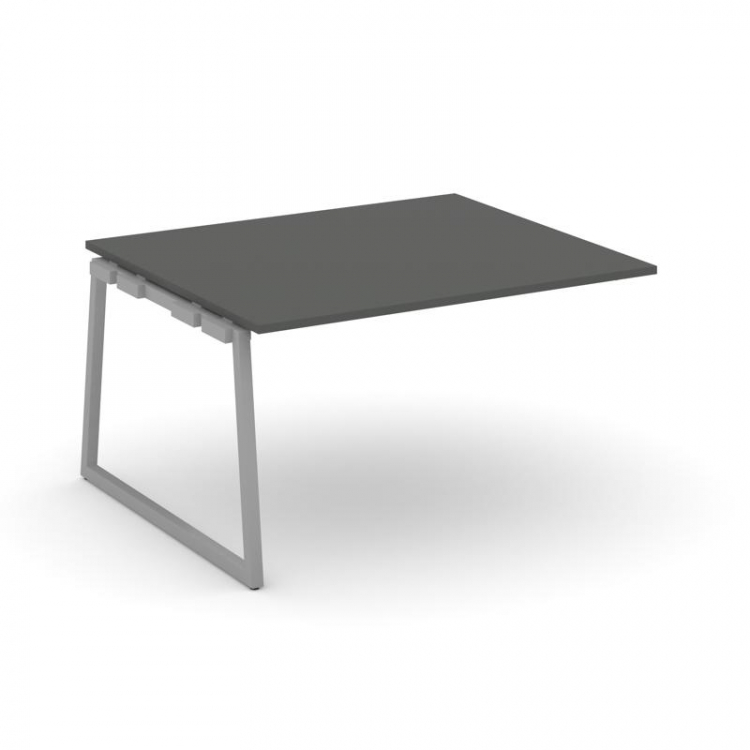 Style Project Проходной наб. элем. перег. стола SN-4T1.NSPRG-034.3 Антрацит/Металл Серый 1580*1180*7