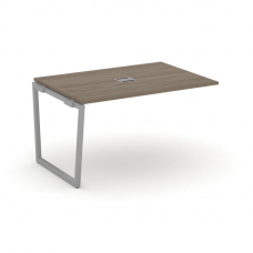 Style Project Проходной наб. элем. перег. стола SN-4T2.NSPRG-001 Вяз Благородный/Металл Серый/Заглуш