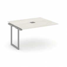 Style Project Проходной наб. элем. перег. стола SN-4O.NSPRG-034 Дуб Наварра/Металл Серый 1580*1180*7