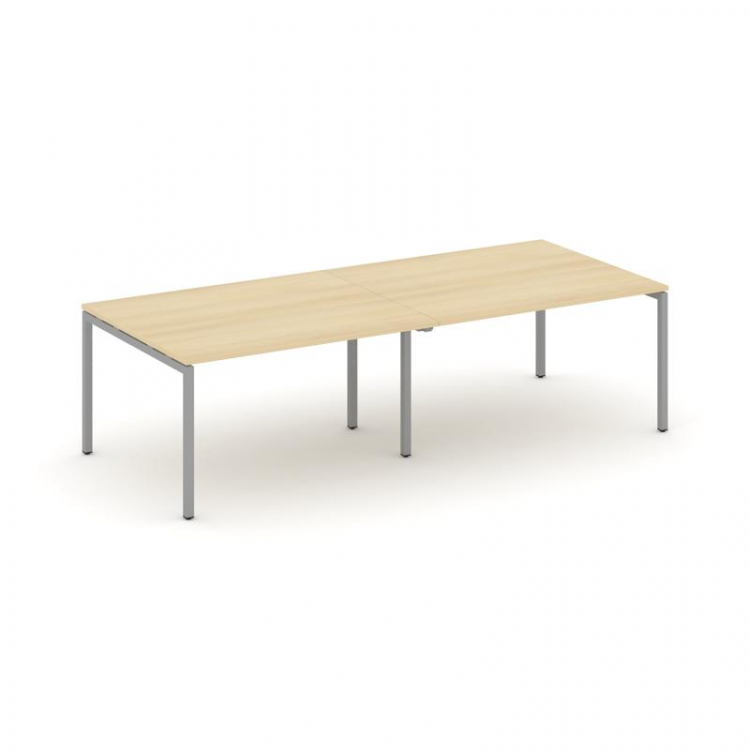 Style Project Стол переговорный SN-4P.SPRG-044.3 Акация Лорка/Металл Серый 3160*1180*750