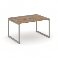 Style Project Стол переговорный SN-4O.SPRG-003 Дуб Табак/Металл Серый 1380*980*750
