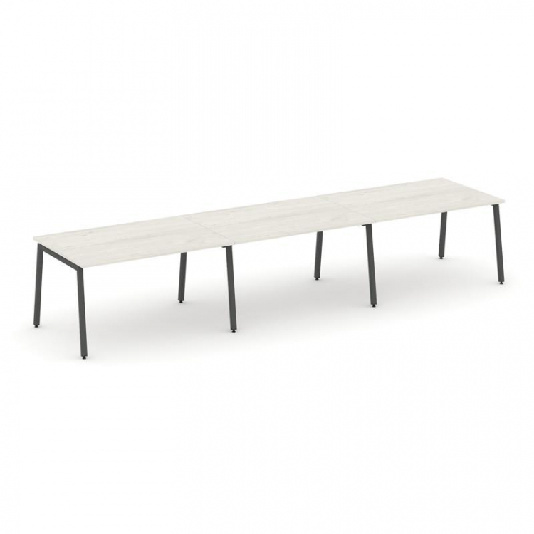 Style Project Стол переговорный SN-4A.SPRG-024.3 Дуб Наварра/Металл Антрацит 4740*980*750