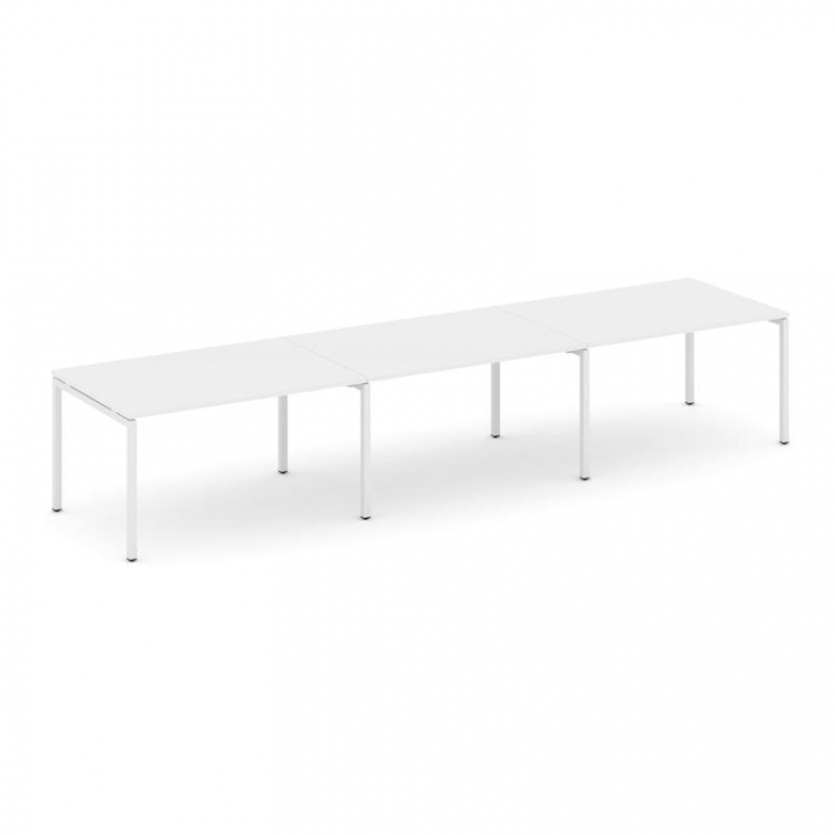 Style Project Стол переговорный SN-4P.SPRG-024.3 Белый/Металл Белый 4740*980*750