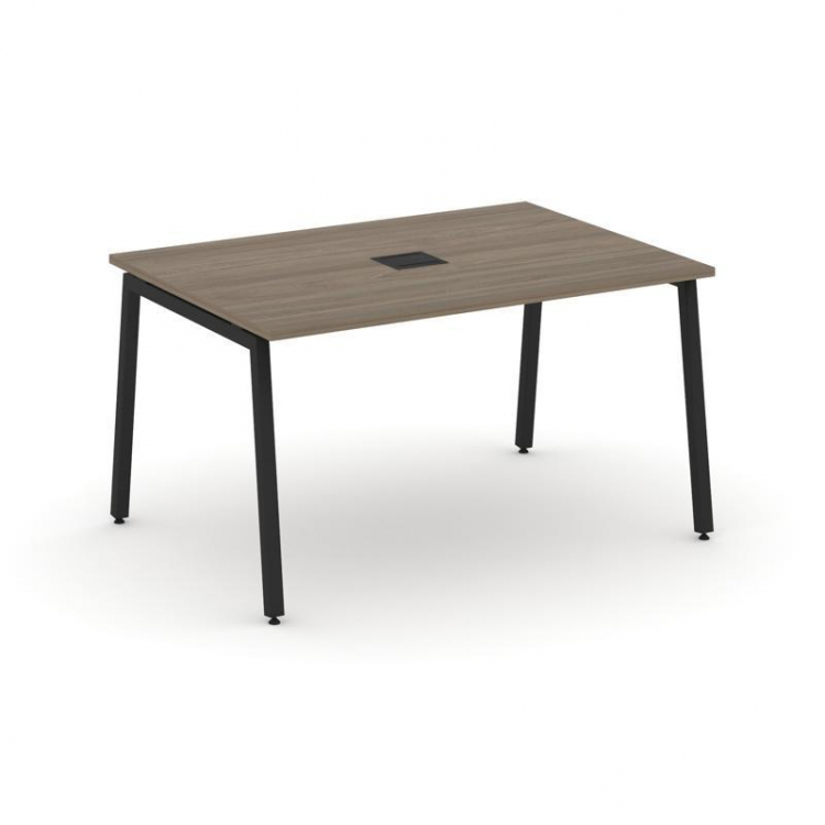 Style Project Стол переговорный SN-4A.SPRG-001 Вяз Благородный/Металл Черный 980*980*750