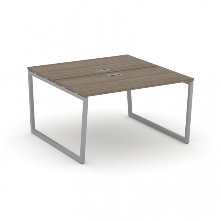 Style Project Рабочая станция 2-х сторон. SN-4T2.DRS-003 Вяз Благородный/Металл Серый/Заглушка Пласт