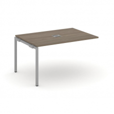 Style Project Проходной наб. элем. перег. стола SN-4P.NSPRG-003 Вяз Благородный/Металл Серый 1380*98