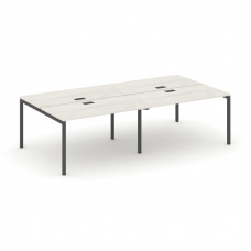 Style Project Рабочая станция 2-х сторон. SN-4P.DRS-034 Дуб Наварра/Металл Антрацит 3160*1232*750