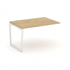 Style Project Проходной наб. элем. перег. стола SN-4T2.NSPRG-001.3 Тиквуд Светлый/Металл Белый 980*9