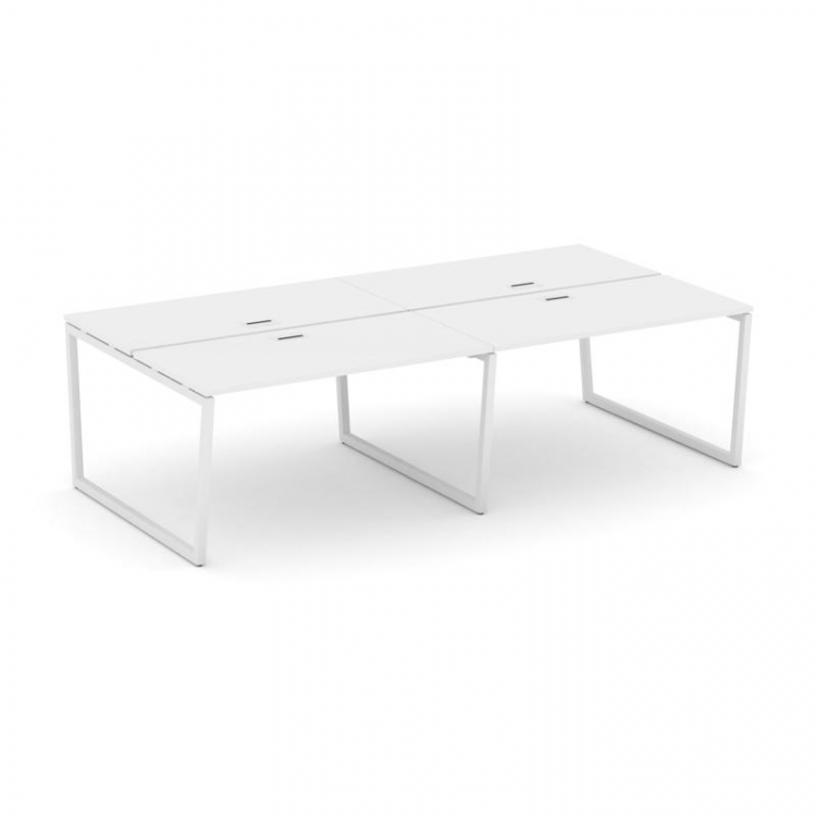 Style Project Рабочая станция 2-х сторон. SN-4T2.DRS-041 Белый/Металл Белый/Заглушка Пластик Белый 1