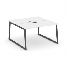 Style Project Рабочая станция 2-х сторон. SN-4T1.DRS-012 Белый/Металл Антрацит/Заглушка Пластик Черн