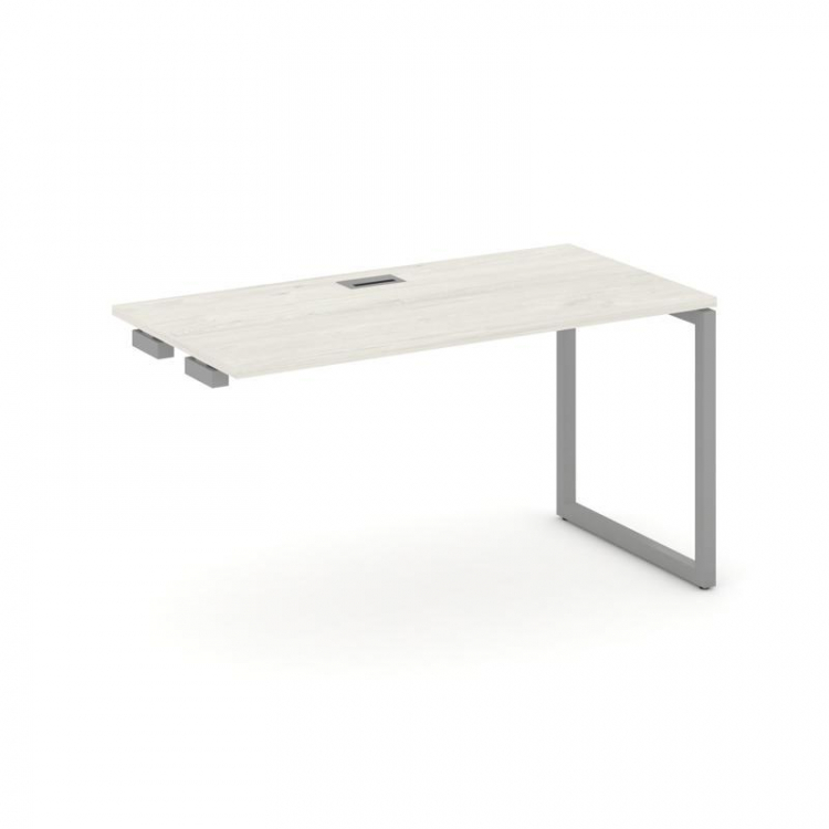 Style Project Стол-приставка к опор. элем. SN-4O.OPRS-024 Дуб Наварра/Металл Серый 1580*800*750