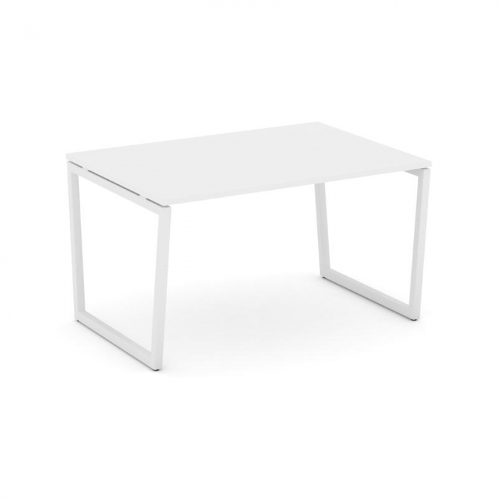 Стайл Проджект Стол переговорный SN-4T2.SPRG-001.3 Белый/Металл Белый 980*980*750