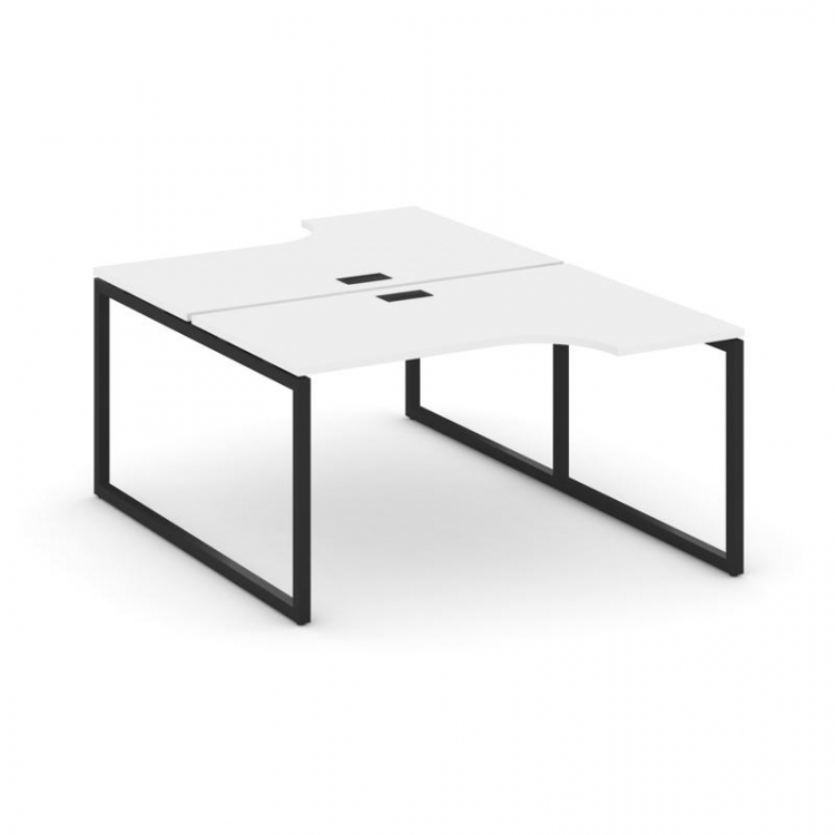 Style Project Рабочая станция эргоном. SN-4O.DRPA-001 Белый/Металл Черный 1380*1232/1992*750