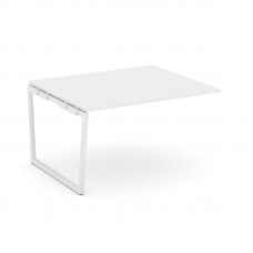 Style Project Проходной наб. элем. перег. стола SN-4T2.NSPRG-033.3 Белый/Металл Белый 1380*1180*750