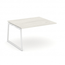 Style Project Проходной наб. элем. перег. стола SN-4T1.NSPRG-034.3 Дуб Наварра/Металл Белый 1580*118