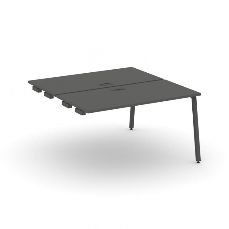 Style Project Стол-приставка к опор. элем. SN-4A.DPRS-002 Антрацит/Металл Антрацит 1180*1232*750