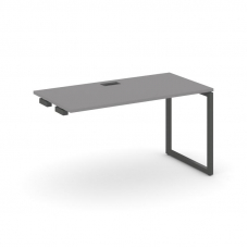 Стайл Проджект Стол приставка к опорным элементам SN-4O.OPRS-012 Серый Пепел/Металл Антрацит 1180*70