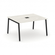 Style Project Стол переговорный SN-4A.SPRG-032 Дуб Наварра/Металл Черный 1180*1180*750