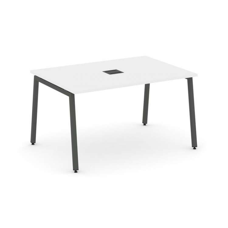 Style Project Стол переговорный SN-4A.SPRG-004 Белый/Металл Антрацит 1580*980*750