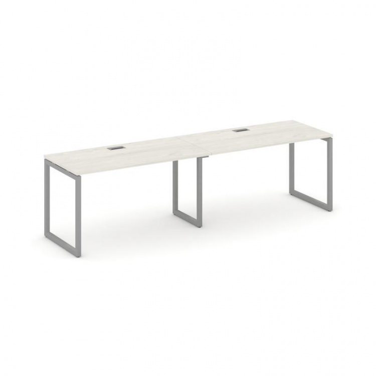 Style Project Рабочая станция 1 сторон. SN-4O.ORS-022 Дуб Наварра/Металл Серый 2360*800*750