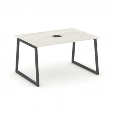 Style Project Стол переговорный SN-4T1.SPRG-003 Дуб Наварра/Металл Антрацит/Заглушка Металл Антрацит