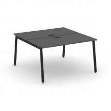 Style Project Рабочая станция 2-х сторон. SN-4A.DRS-001 Антрацит/Металл Черный 980*1232*750