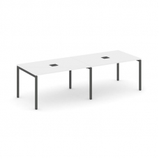 Style Project Стол переговорный SN-4P.SPRG-014 Белый/Металл Антрацит 3160*980*750