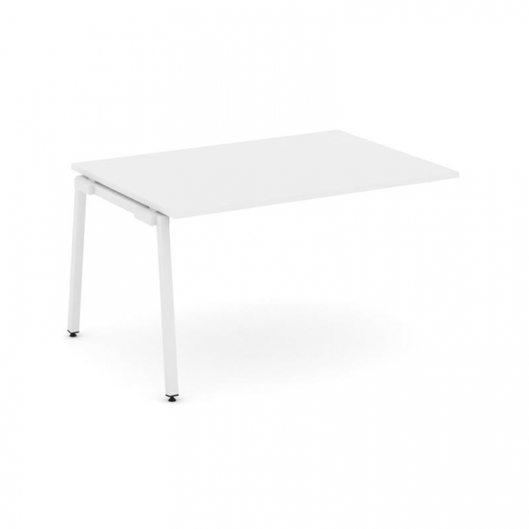 Style Project Проходной наб. элем. перег. стола SN-4A.NSPRG-004.3 Белый/Металл Белый 1580*980*750