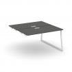 Style Project Стол-приставка к опор. элем. SN-4T1.DPRS-024 Антрацит/Металл Белый/Заглушка Пластик Бе