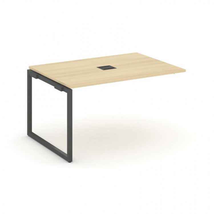 Style Project Проходной наб. элем. перег. стола SN-4O.NSPRG-002 Акация Лорка/Металл Антрацит 1180*98