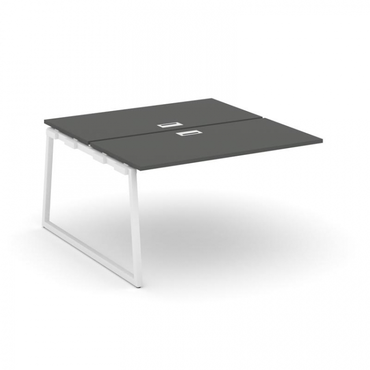 Style Project Проходной наб. элем. SN-4T1.DNRS-013 Антрацит/Металл Белый/Заглушка Пластик Белый 1380