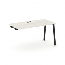 Style Project Стол-приставка к опор. элем. SN-4A.OPRS-003 Дуб Наварра/Металл Черный 1380*600*750